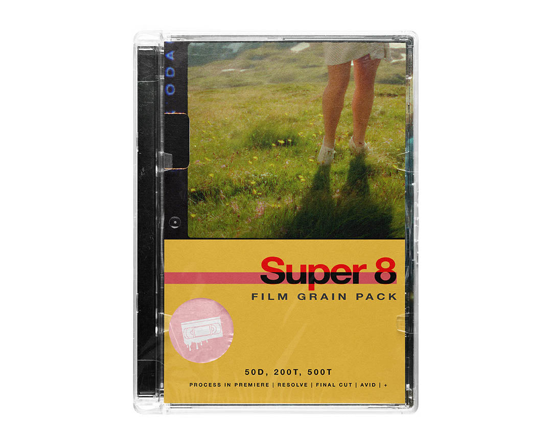 Super 8 Film Grain Pack (Grain, Overlays, Textures) – Video Milkshake